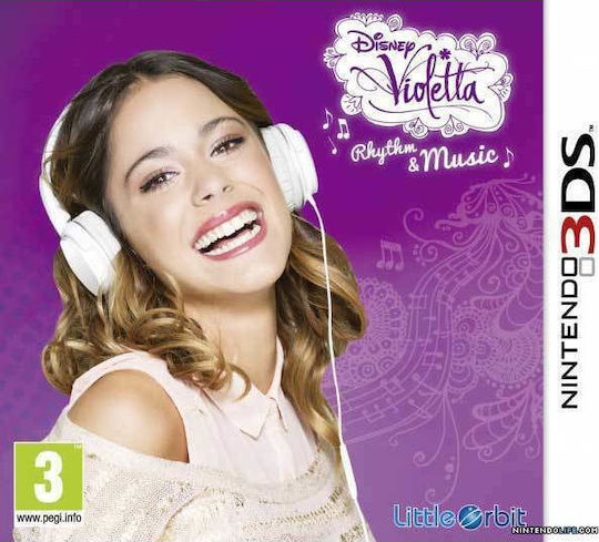 Disney Violetta: Rhythm & Music 3DS Game (Used)