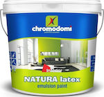 Χρωμοδομή Natura Latex Plastic Vopsea pentru Utilizare Intern 9lt