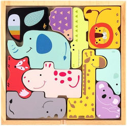 Lemnos Puzzle pentru Copii Animals 11buc Eli Neli Lemnos Puzzle pentru Copii Animals 11buc Eli Neli