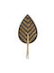 Atmosphera Handmade Wall Decor Fan Black Made of Wicker Material 64cm