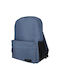 4F Stoff Rucksack Blau 18Es