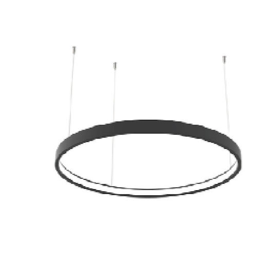 Cubalux Hanging Aluminum Profile for LED Strip with Opal Cover