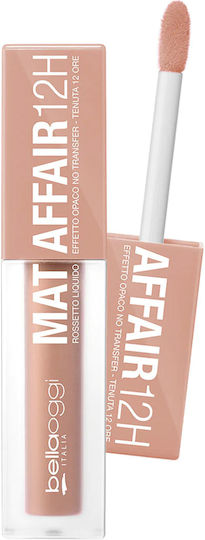 Bellaoggi Mat Affair 12H Υγρό Κραγιόν Matte 01 Whisper 4.4ml