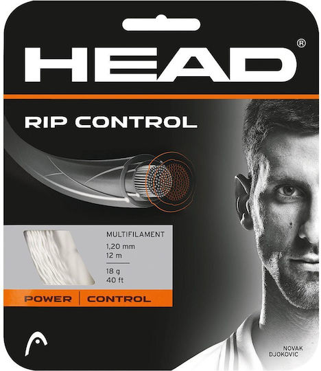 Head RIP Control Χορδή Τένις Λευκή 12m, Φ1.30mm