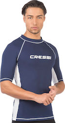 CressiSub Rashguard UPF 40 Αντηλιακή Μπλούζα Μπλε