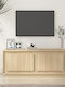 TV Stand Wooden Beige L102xW50xH44cm