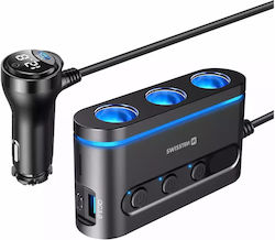 Swissten Auto-Ladegerät mit Anschluss 1xUSB-A
