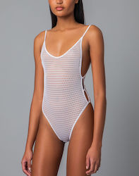 Milena by Paris Sexy Bodysuit Alb Milena by Paris Sexy Bodysuit Alb