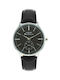 Ben Sherman Uhr Chronograph Batterie mit Schwarz Lederarmband