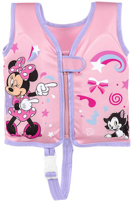 Bestway Vestă de Înot pentru Copii Minnie Roz Disney Junior