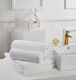 Blanc de Blanc Hotel Bathroom Towel 150x90 cm 700gsm White