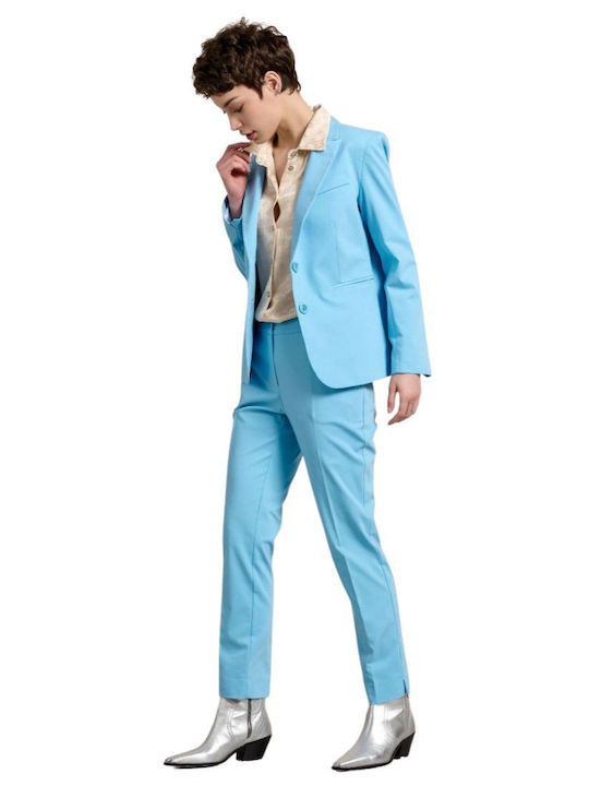 Passager Damen Blazer Hellblau