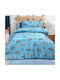 Beauty Home Kinderdecken Einzeln Factory Hellblau 160x240cm