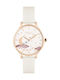 Radley Дамски Часовник 34mm Кварцов с Бяла Кожена Каишка