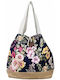 Meer Tasche Umhängetasche Blumen Ref.13589