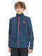 Kids Cardigan Fleece Blue Boys