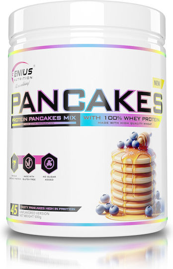 Genius Nutrition Protein Pancakes Mix Protein Molke 500gr