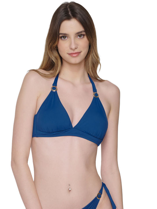 Callista Bikini Τριγωνάκι με Ενίσχυση Μπλε