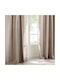 Curtain with Grommets A-S Clem Beige 140x260cm