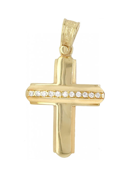 Triantos Gold Kreuz 14K