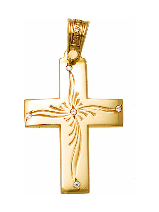 Triantos Gold Cross 14K