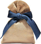 Fabric bonbon box beige pouch 1 piece