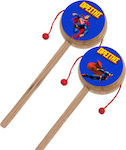 Wooden Drum with Superman name