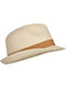 Liewood Kinderhut Fedora Stroh Beige