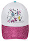 Alouette Kids' Hat Jockey Fabric Snoopy White