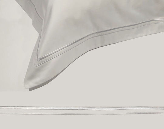 Le Blanc Σεντόνι Ξενοδοχείου Λευκό King Size 260x295εκ. Βαμβακερό