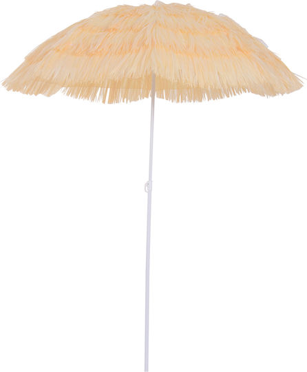 Umbrella Floor Round Metal Hawaiian Ecru D1.6m Umbrella Floor Round Metal Hawaiian Ecru D1.6m