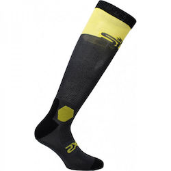 Six2 Racing carbon socks long yellow