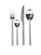ArteLibre Satin Cutlery Set Stainless Silver 24pcs
