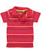 Baby Polobluse Polo Rot gestreift