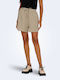 Only Women's High-waisted Shorts Beige