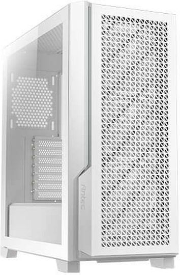 Antec P20C Gaming Midi Tower Κουτί Υπολογιστή με Πλαϊνό Παράθυρο Λευκό