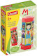 Quercetti Βρεφικό Παιχνίδι Tubo Mix & Match Childern & Jobs για 24+ Μηνών