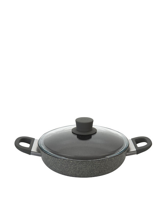 Ballarini Pan With Lid made of Aluminum with Stone Coating 28cm