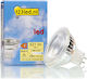 123led Λάμπα LED 7.5W για Ντουί GU5.3 Θερμό Λευκό 621lm Dimmable