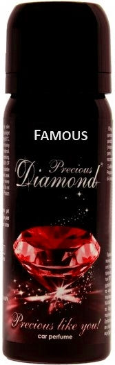 Cargo Αρωματικό Σπρέι Αυτοκινήτου Precious Diamond Famous 50ml