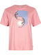 Allora Γυναικείο T-shirt Ροζ