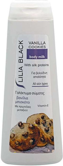 Lilia Black Vanilla Cookies Moisturizing Lotion Body 250ml