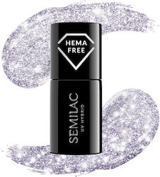 Semilac Ημιμόνιμο Βερνίκι 461 Hollywood Silver 7ml Semilac Ημιμόνιμο Βερνίκι 461 Hollywood Silver 7ml