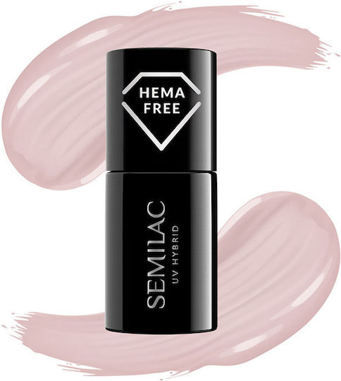 Semilac Semipermanent Lac de Unghii 587 Tea Rose 7ml 1buc