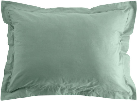 Douceur d'Intérieur Biolina Pillowcase Green 50x70cm.