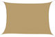 Outsunny Awnings Sail Ορθογώνιο Πανί Σκίασης Μπεζ με Κρίκους 6x4m