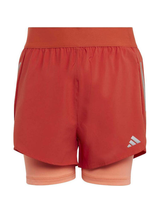 adidas Kids' Athletic Shorts/Bermudas Aeroready Woven Shorts Red