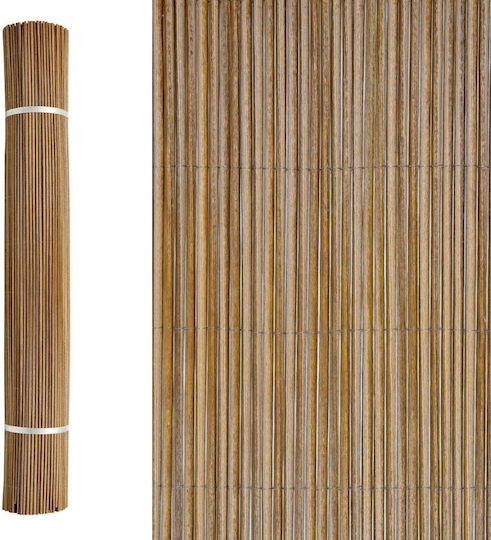Showood Gard de Bambus Plastic cu Întregul Reed 2x3m