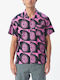 Lankershim Short-sleeved Cotton Shirt Wild Rose Multi