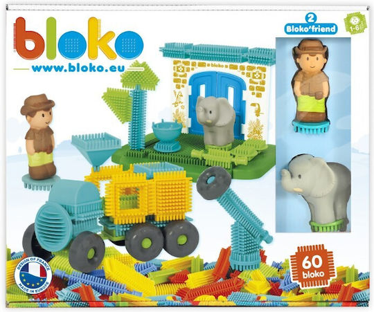 Bloko Bristles Σφηνοτουβλάκια για 1+ Έτους 60τμχ